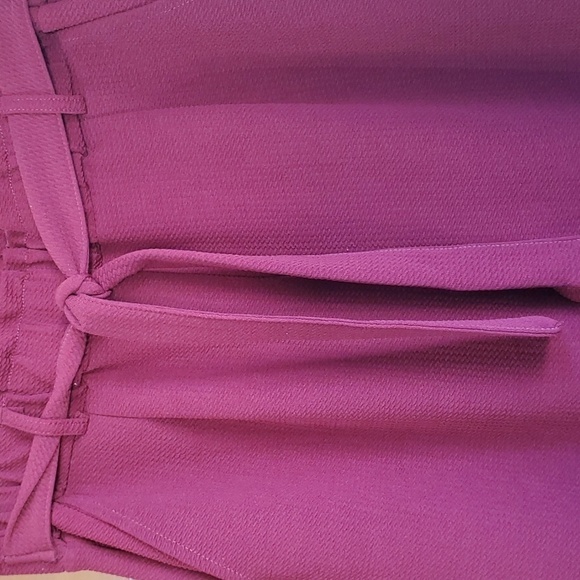 PLANET B, Women's pants, high waist with elastic and tie 2 pockets Straight leg - Picture 2 of 7